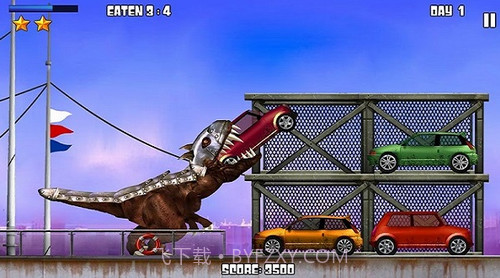 霸王龙vs食人鲨截图3