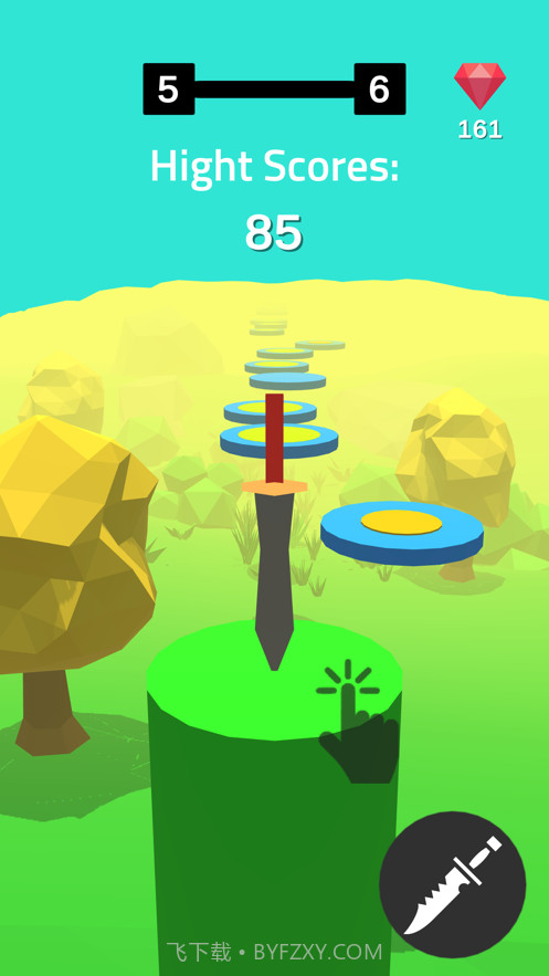 Hop Knife 3D截图2 Hop Knife 3D截图2