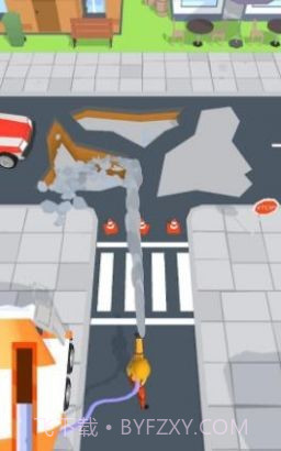 水泥罐车修路截图1 水泥罐车修路截图1