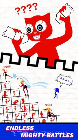 火柴人战斗强大的塔防战争(Stick Battle: Mighty Tower)截图1 火柴人战斗强大的塔防战争(Stick Battle: Mighty Tower)截图1