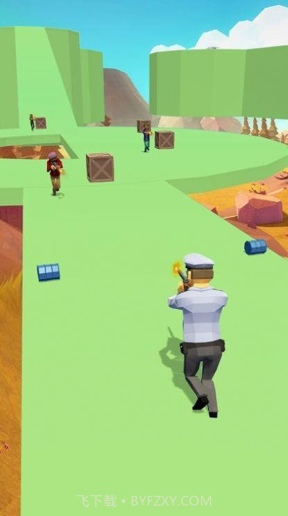 警察武士冲突截图1