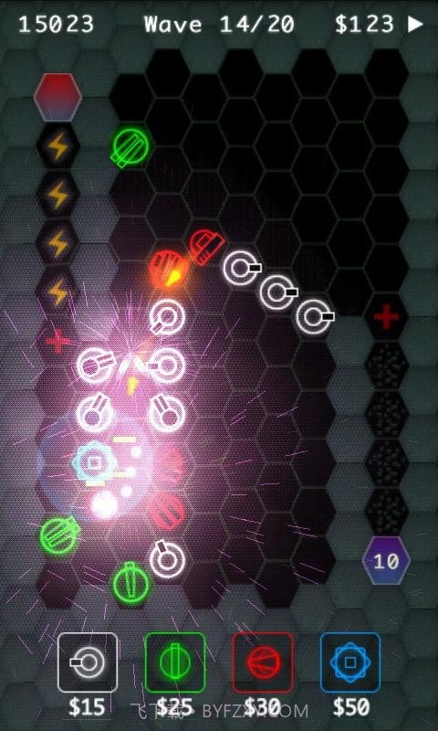 炫光塔防 HexDefense截图4
