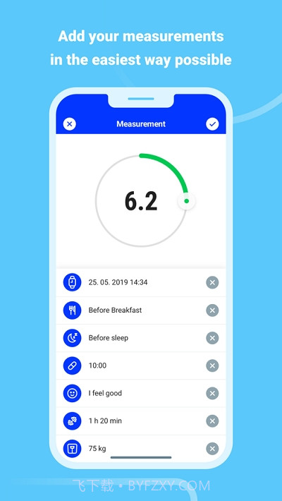 Glucly(糖尿病助手)截图2 Glucly(糖尿病助手)截图2