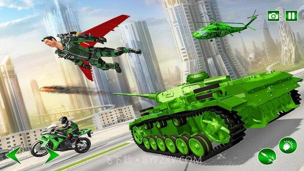 飞行英雄模拟器截图1