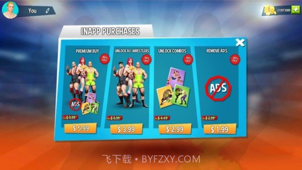 擂台摔跤冠军截图1