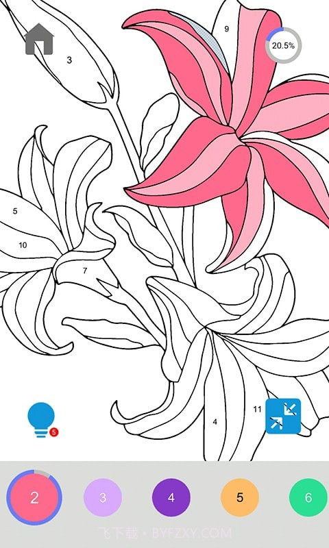 柒绘数字涂色截图5 柒绘数字涂色截图5