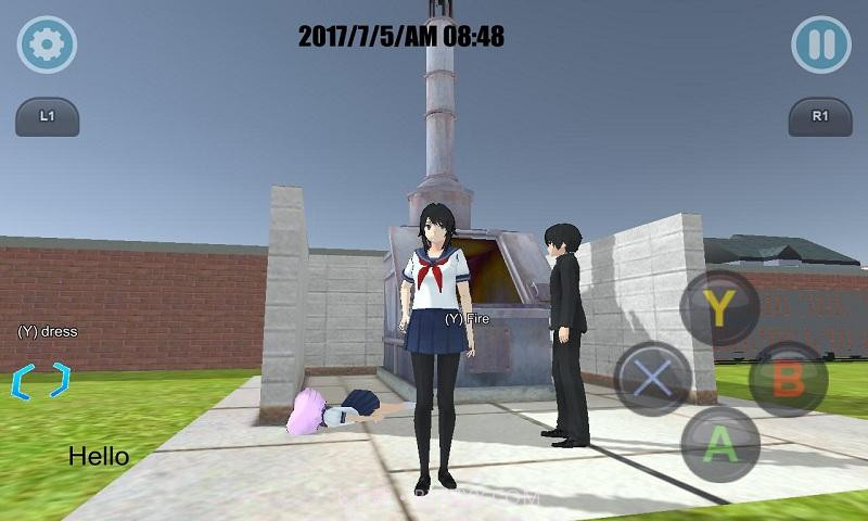 高校女生模拟器手机版截图2