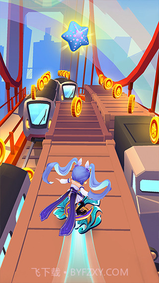 地铁跑酷186个角色全解锁版截图1 地铁跑酷186个角色全解锁版截图1