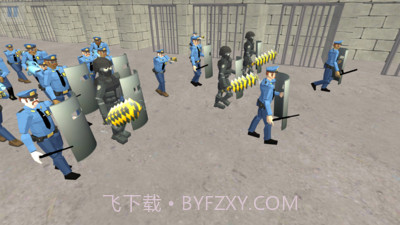 战斗模拟器:监狱和警察免费版截图5 战斗模拟器:监狱和警察免费版截图5