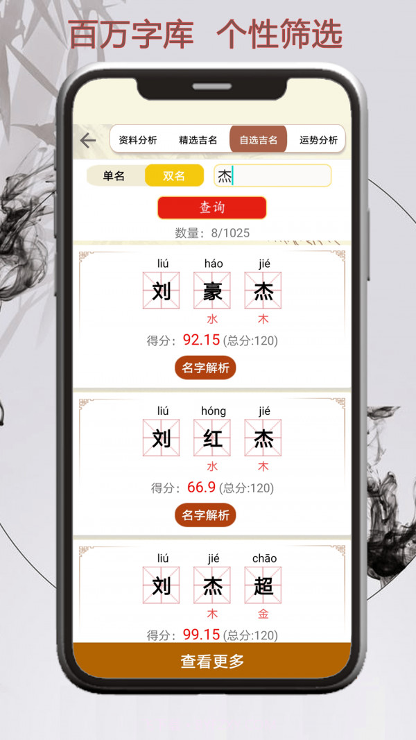 取名测名宝典截图3