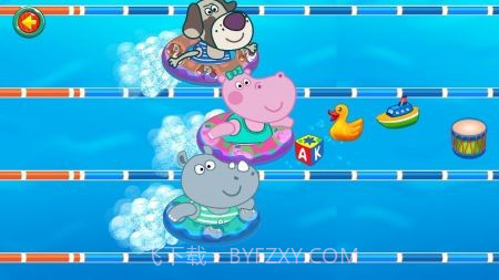 水上公园有趣的水上滑梯截图1