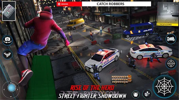 战斗英雄蜘蛛侠3D截图2