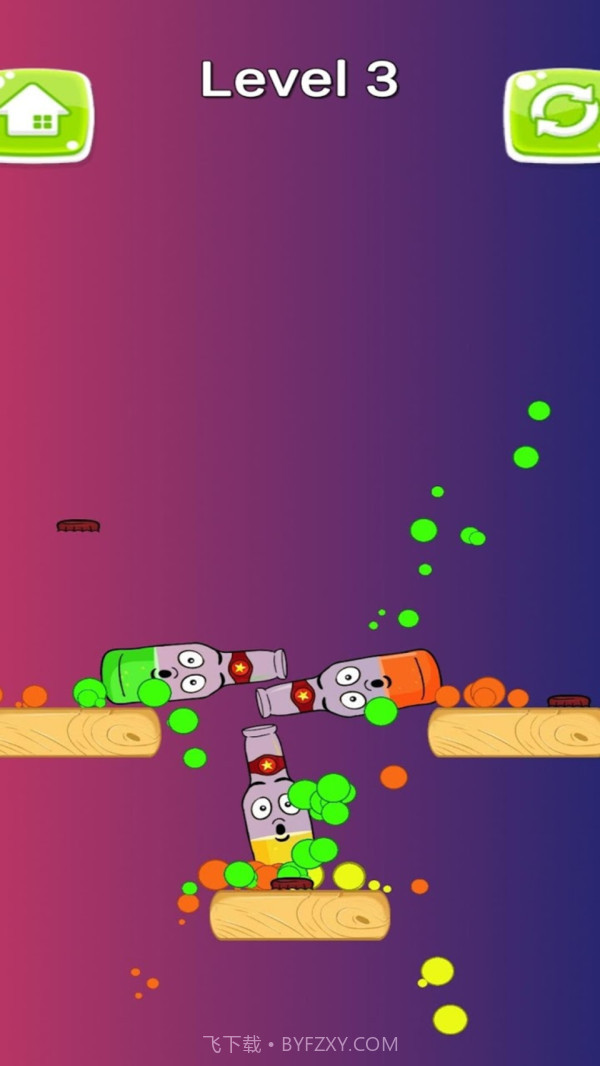 击倒苏打瓶截图3 击倒苏打瓶截图3