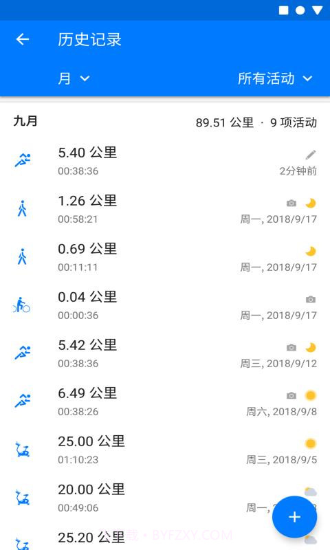 Runtastic跑步截图2 Runtastic跑步截图2