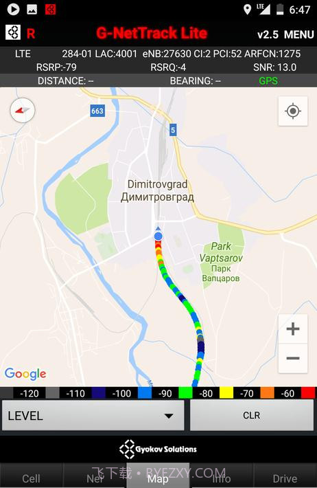 G-NetTrack Lite截图1 G-NetTrack Lite截图1
