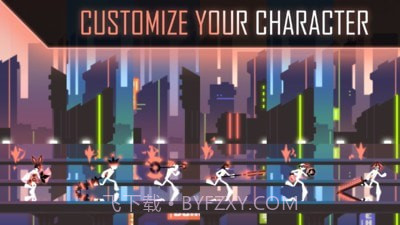 火柴人赛博朋克截图2 火柴人赛博朋克截图2