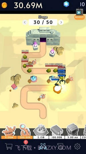 闲置防御塔截图1