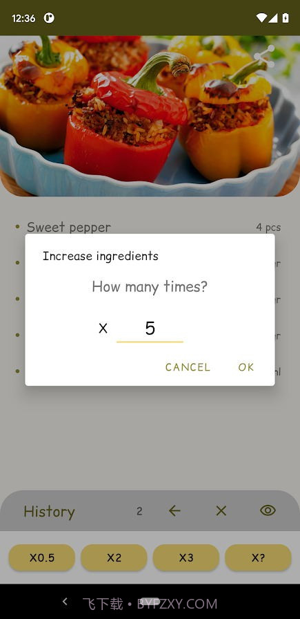 食谱计算器截图3 食谱计算器截图3