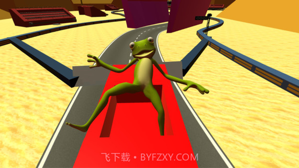 沙雕青蛙坐车截图2