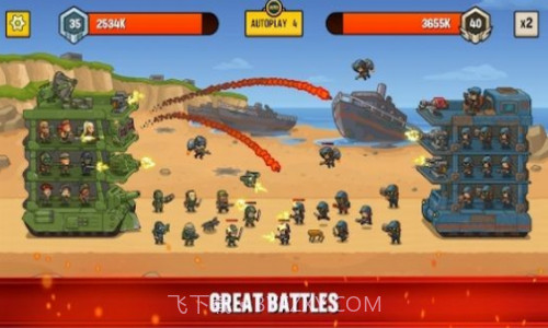 世界大战塔防截图2