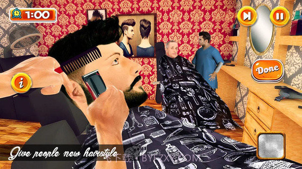 剪发模拟器官方截图1 剪发模拟器官方截图1