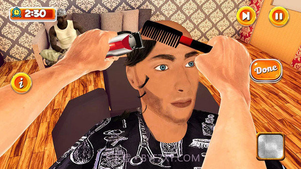 剪发模拟器官方截图2 剪发模拟器官方截图2