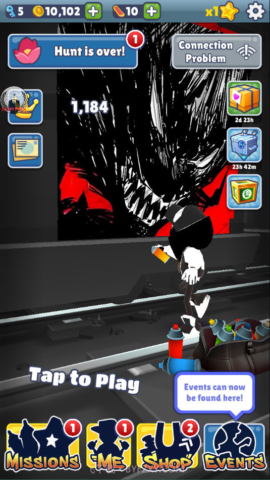 地铁跑酷怪兽5.0截图4