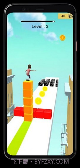 冲浪道奇3D终点线截图1 冲浪道奇3D终点线截图1