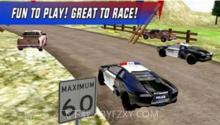 警车越野追逐截图1