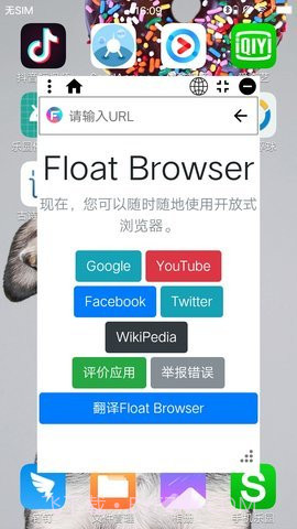 Float悬浮浏览器APP截图1