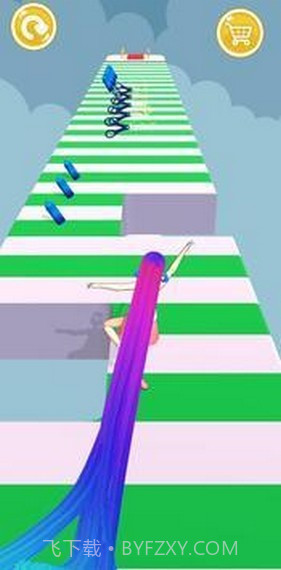 长发挑战跑截图3 长发挑战跑截图3