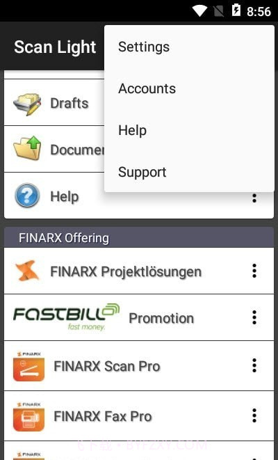 FINARX Scan Light文档扫描截图1