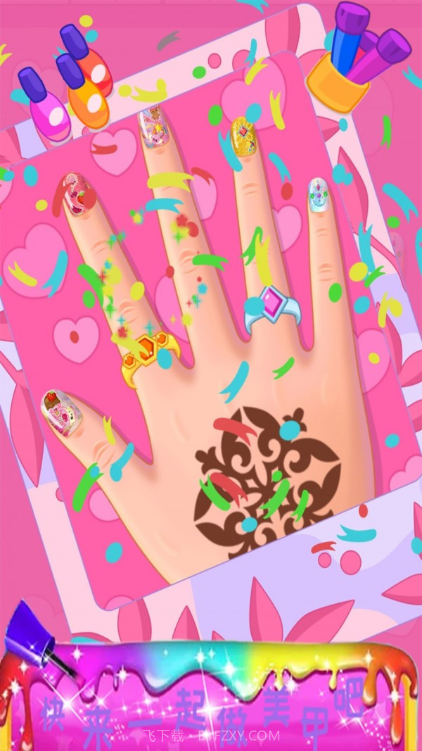 时尚女孩迷你美甲截图5