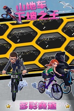 山地车下坡之王截图1 山地车下坡之王截图1