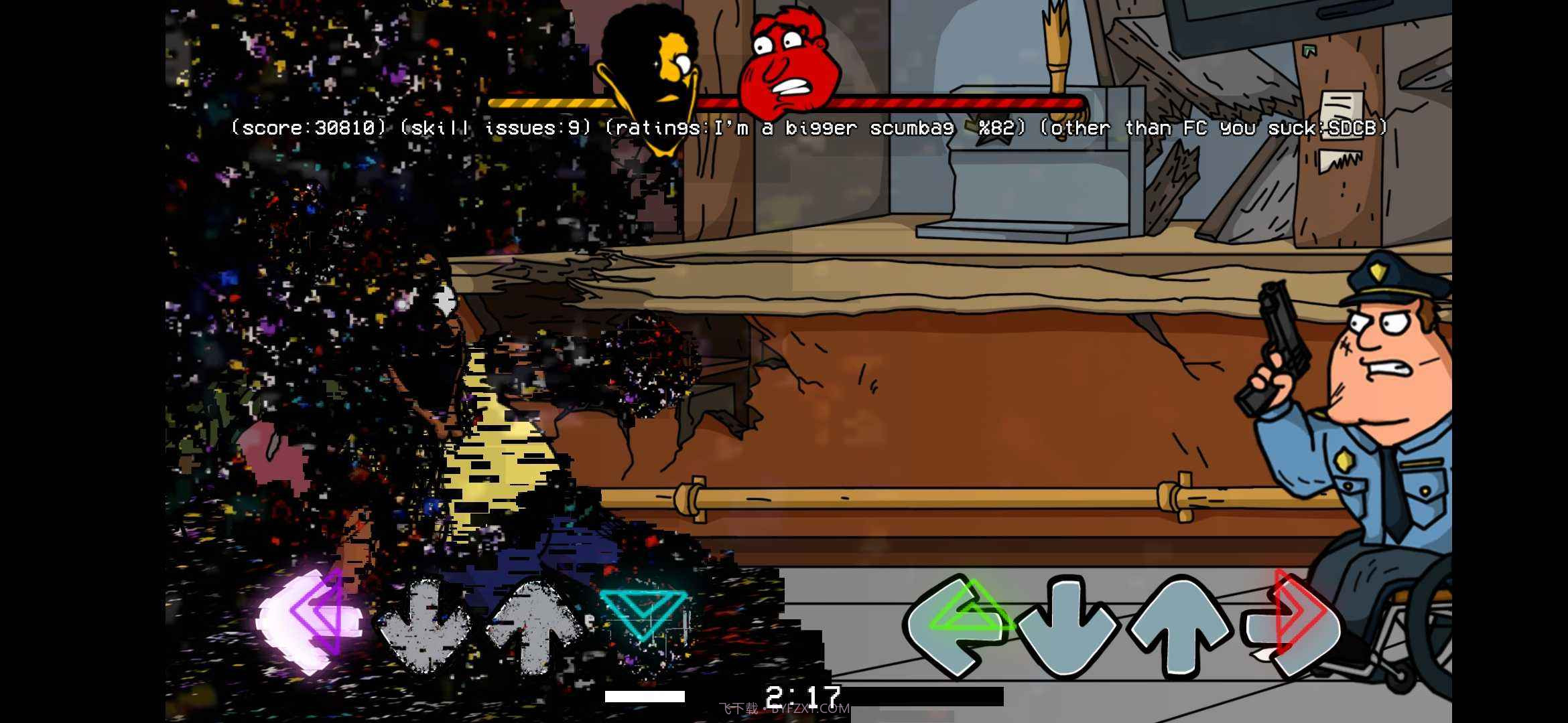 fnf错误化恶搞之家截图2