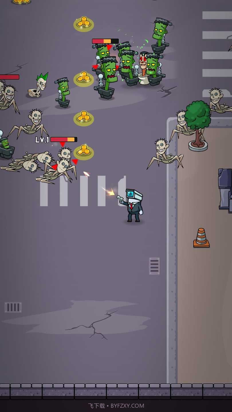 厕所怪物生存之战截图1 厕所怪物生存之战截图1