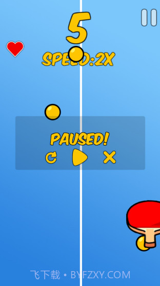 乒乓球单机版截图3 乒乓球单机版截图3