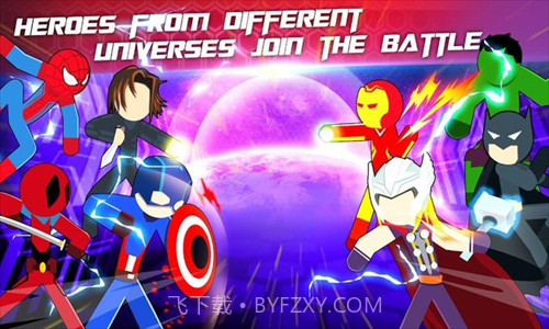 超级火柴人英雄战斗截图3 超级火柴人英雄战斗截图3