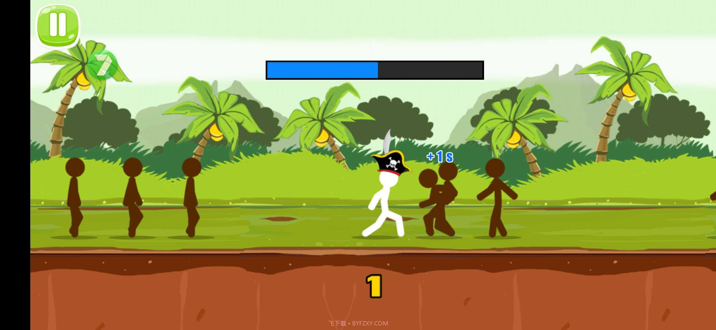 火柴人动作战士截图1