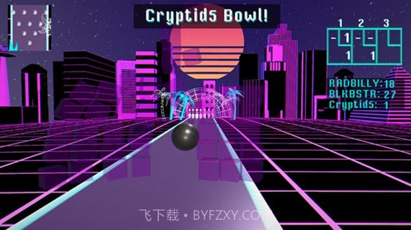 霓虹保龄球截图3