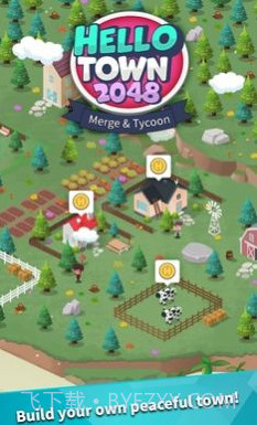 你好小镇2048截图3