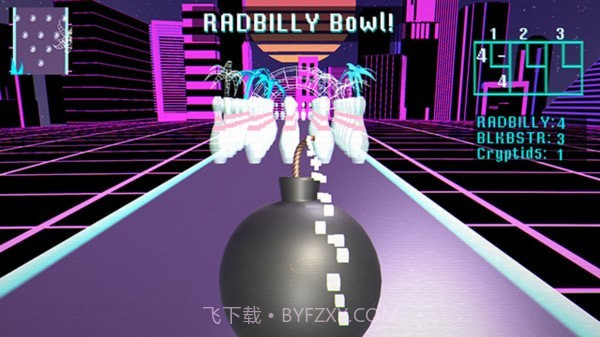 霓虹保龄球截图2