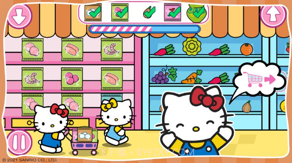 hellokitty儿童超市游戏下载截图2