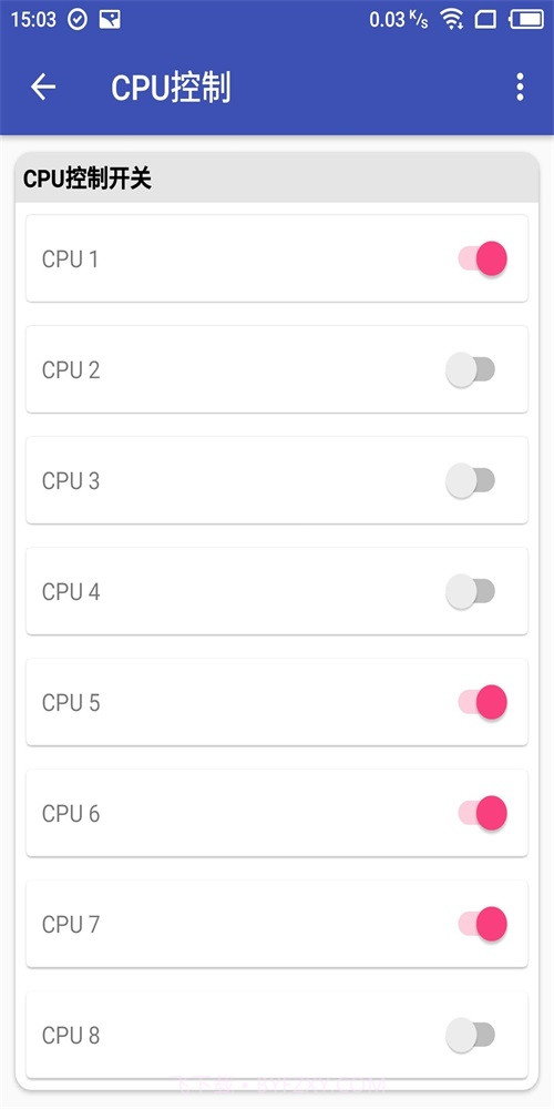 CPU控制模块截图1 CPU控制模块截图1