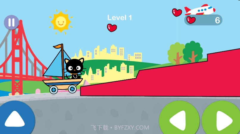 凯蒂猫飞行冒险游戏截图3