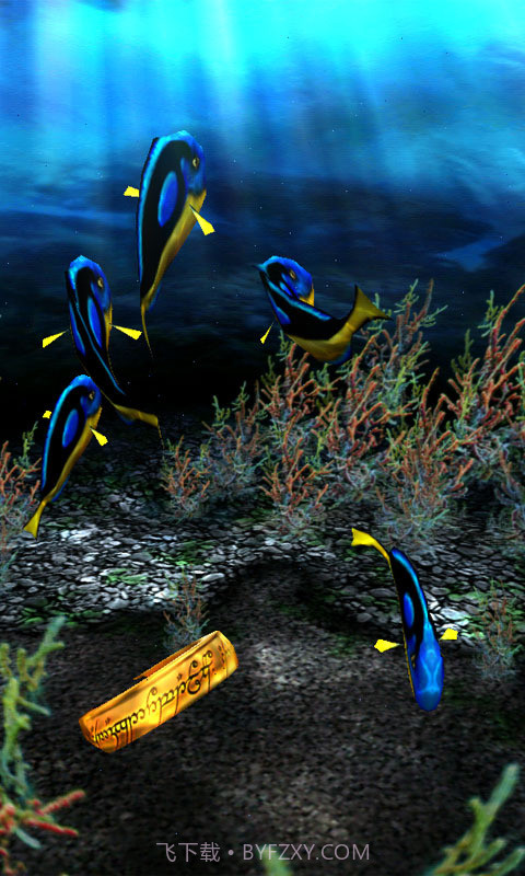 3d水族馆动态壁纸截图1