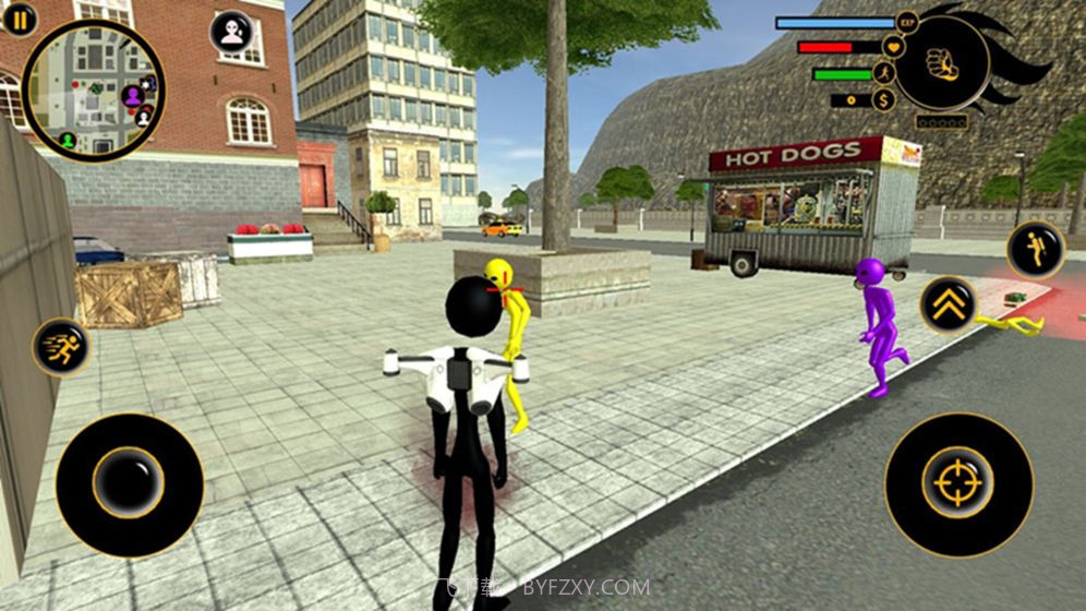 倒钩火柴人免费版截图3