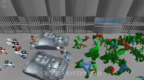 火柴人逃脱僵尸监狱截图1