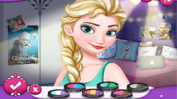 艾尔莎公主换装截图1