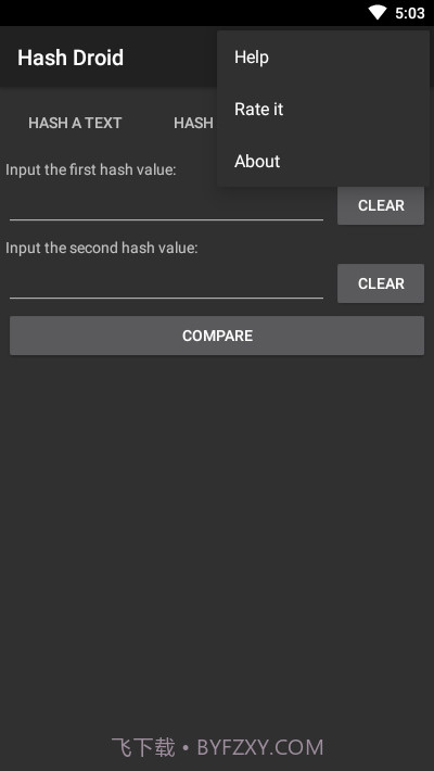 哈希验证Hash Droid截图3 哈希验证Hash Droid截图3